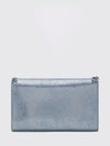 falabella wallet on chain in eco alter mat with metal chain