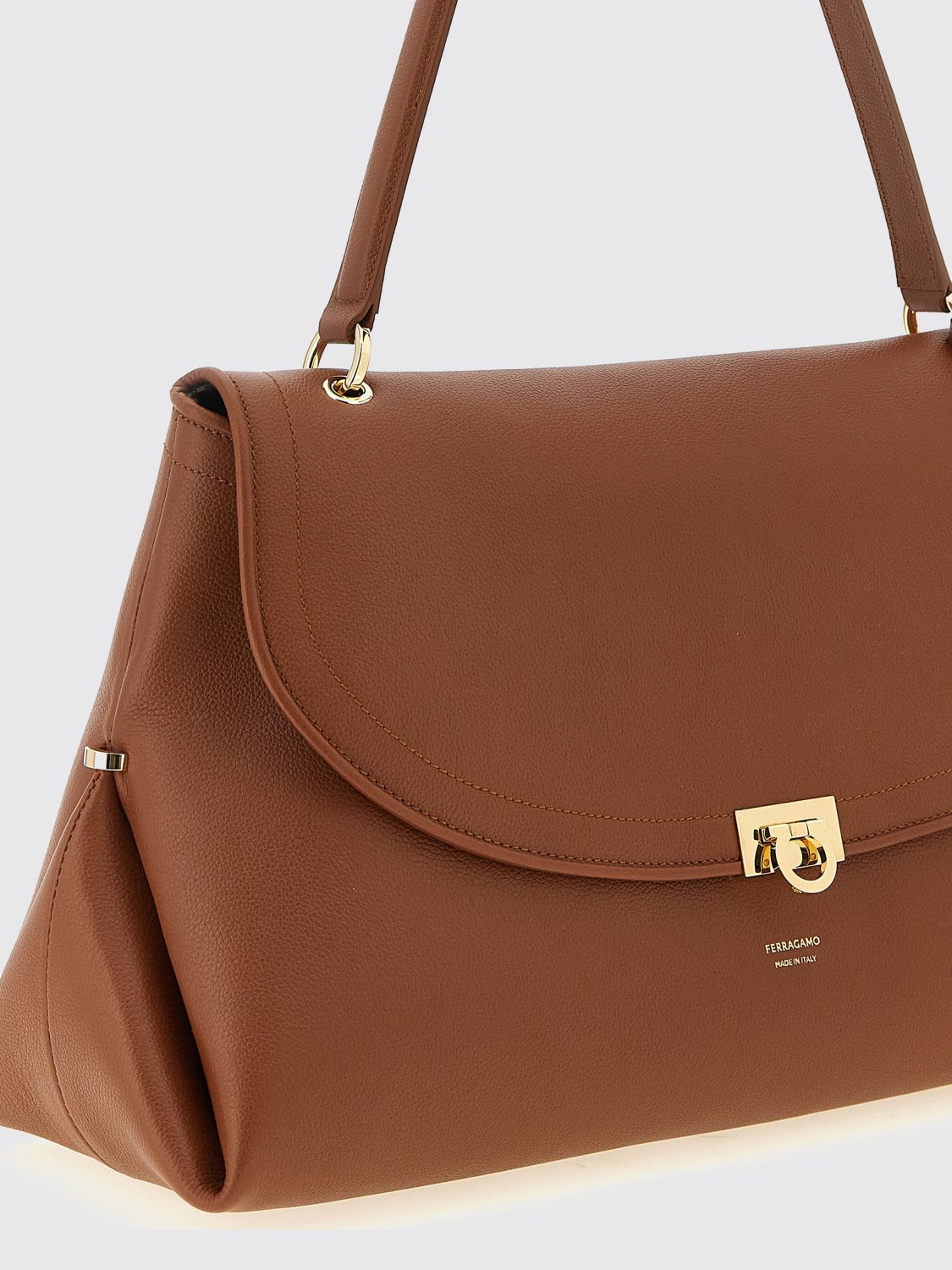 large sofia 2026 calfskin leather shoulder bag