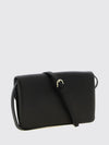 mini calfskin leather crossbody bag with gancini logo