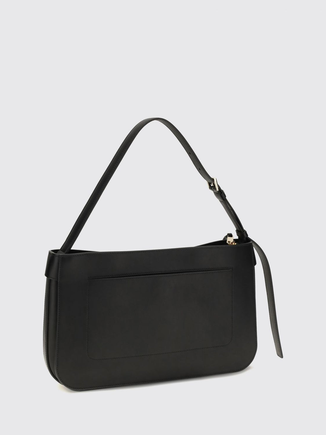 FERRAGAMO OS small calfskin leather shoulder bag with gancini logo