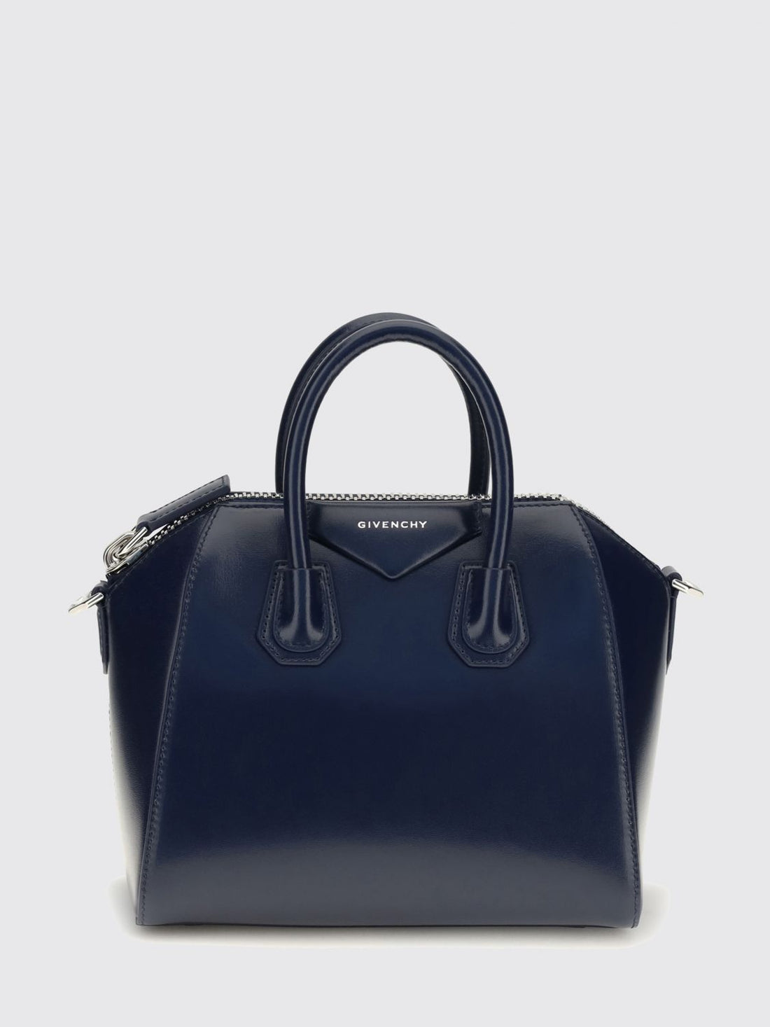 GIVENCHY OS antigona mini bag in smooth calf leather with shoulder strap