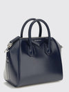 antigona mini bag in smooth calf leather with shoulder strap