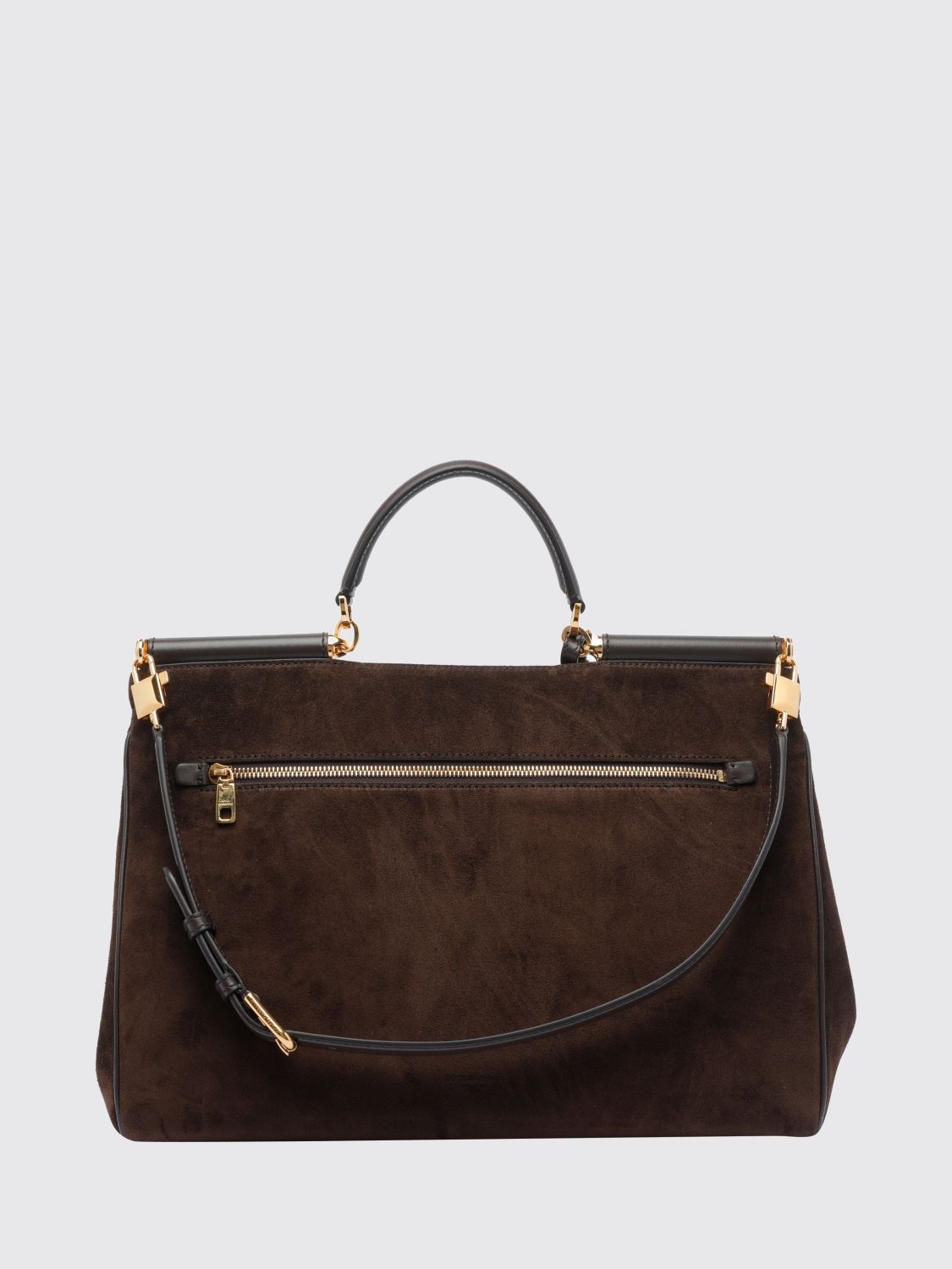 my sicily suede handbag with charm
