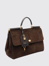 my sicily suede handbag with charm
