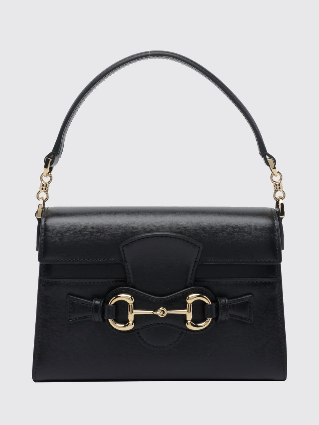 GUCCI OS horsebit duomo smooth calf leather mini handbag with logo detail