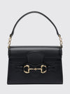 horsebit duomo smooth calf leather mini handbag with logo detail
