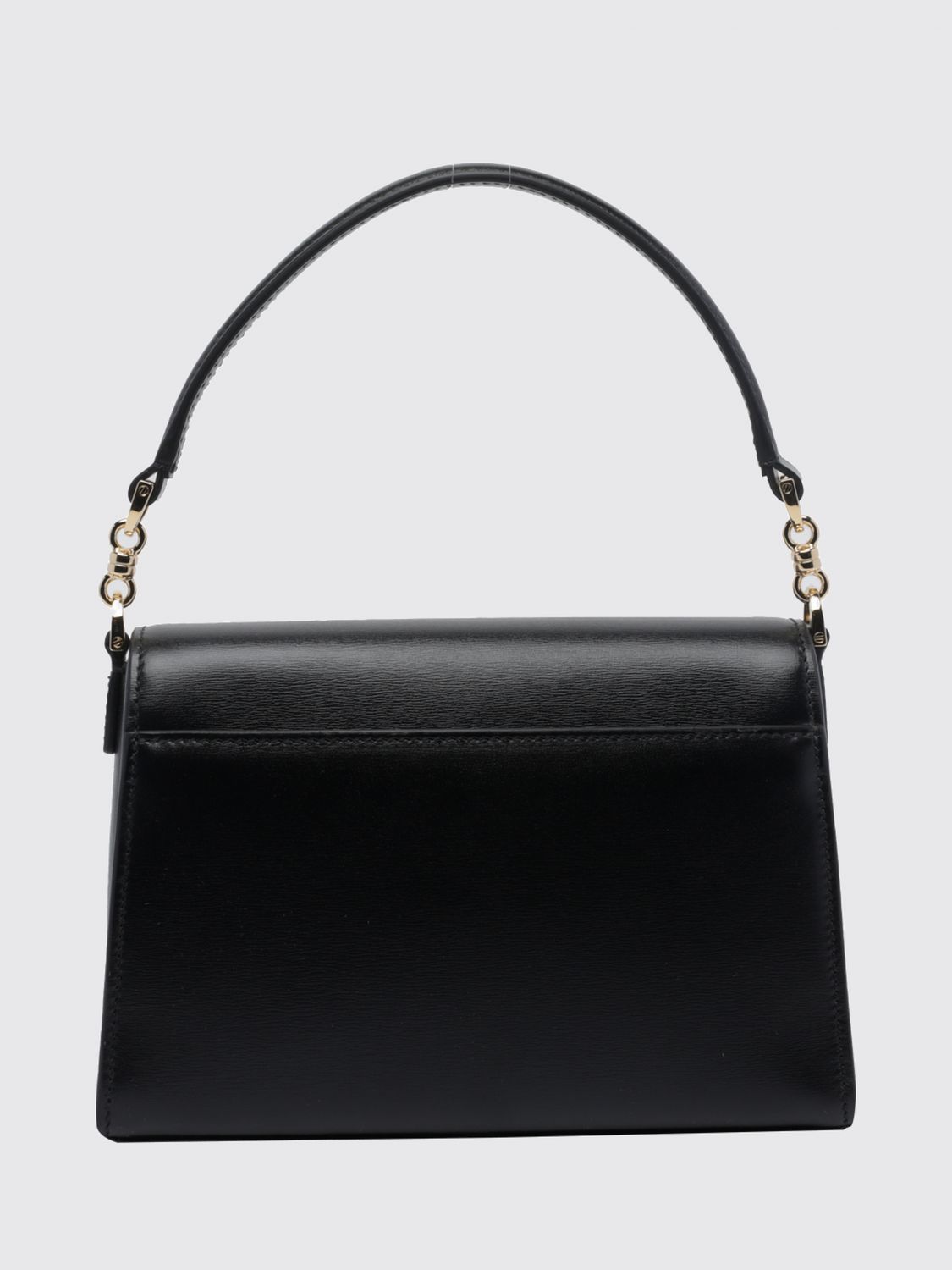 horsebit duomo smooth calf leather mini handbag with logo detail