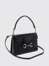 horsebit duomo smooth calf leather mini handbag with logo detail