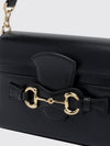 horsebit duomo smooth calf leather mini handbag with logo detail