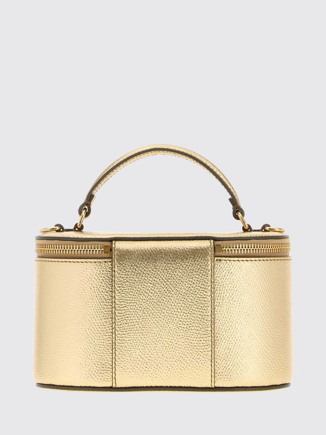 vlogo signature grained calfskin mini handbag