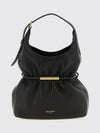 sphynx ruched lambskin mini bag with adjustable handle