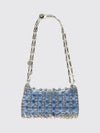 1969 nano shoulder bag in resin and metal mesh