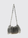 iconic chain 1969 bag in steel metal mesh with magnetic closure