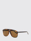 aviator sunglasses in tortoiseshell acetate with double bridge