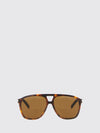 aviator sunglasses in tortoiseshell acetate with double bridge