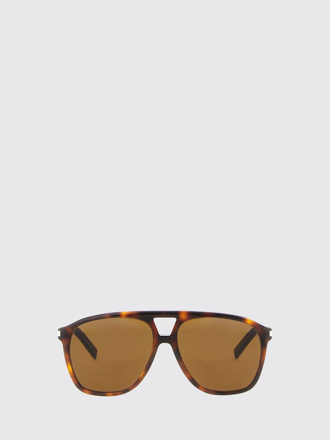 aviator sunglasses in tortoiseshell acetate with double bridge