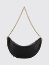chloé icons hobo bag in lambskin with metal mesh handle
