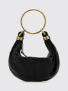 chloé bracelet smooth calfskin leather handbag with metallic handle
