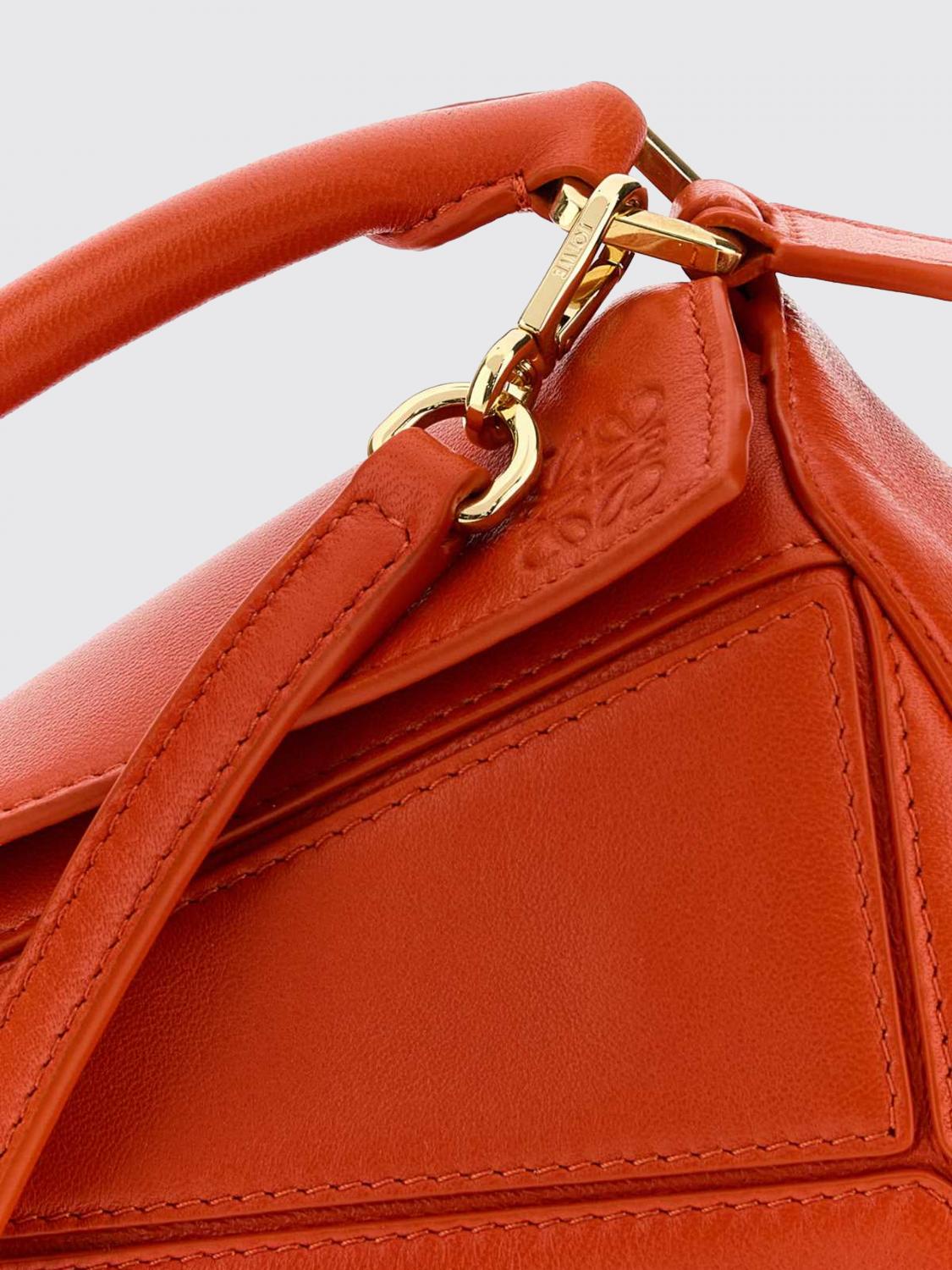 mini puzzle asymmetric lamb nappa handbag