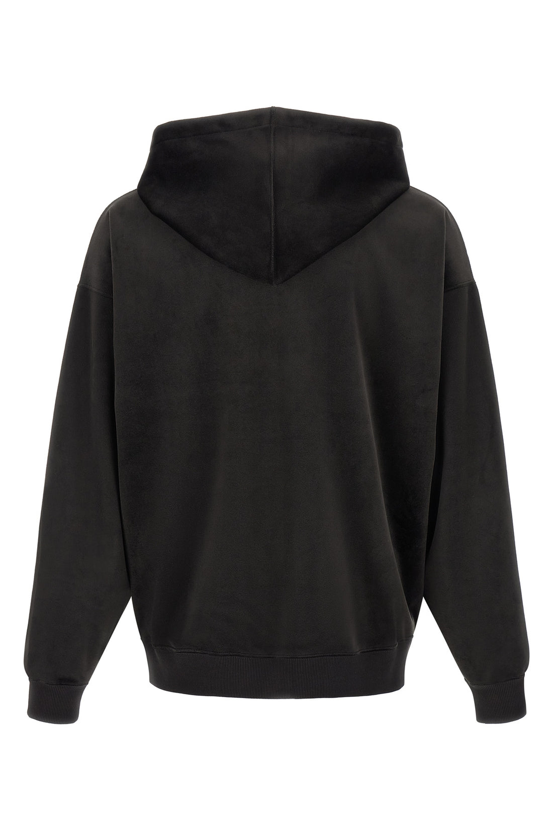 Y-3 L the black velvet zip y-3 hoodie