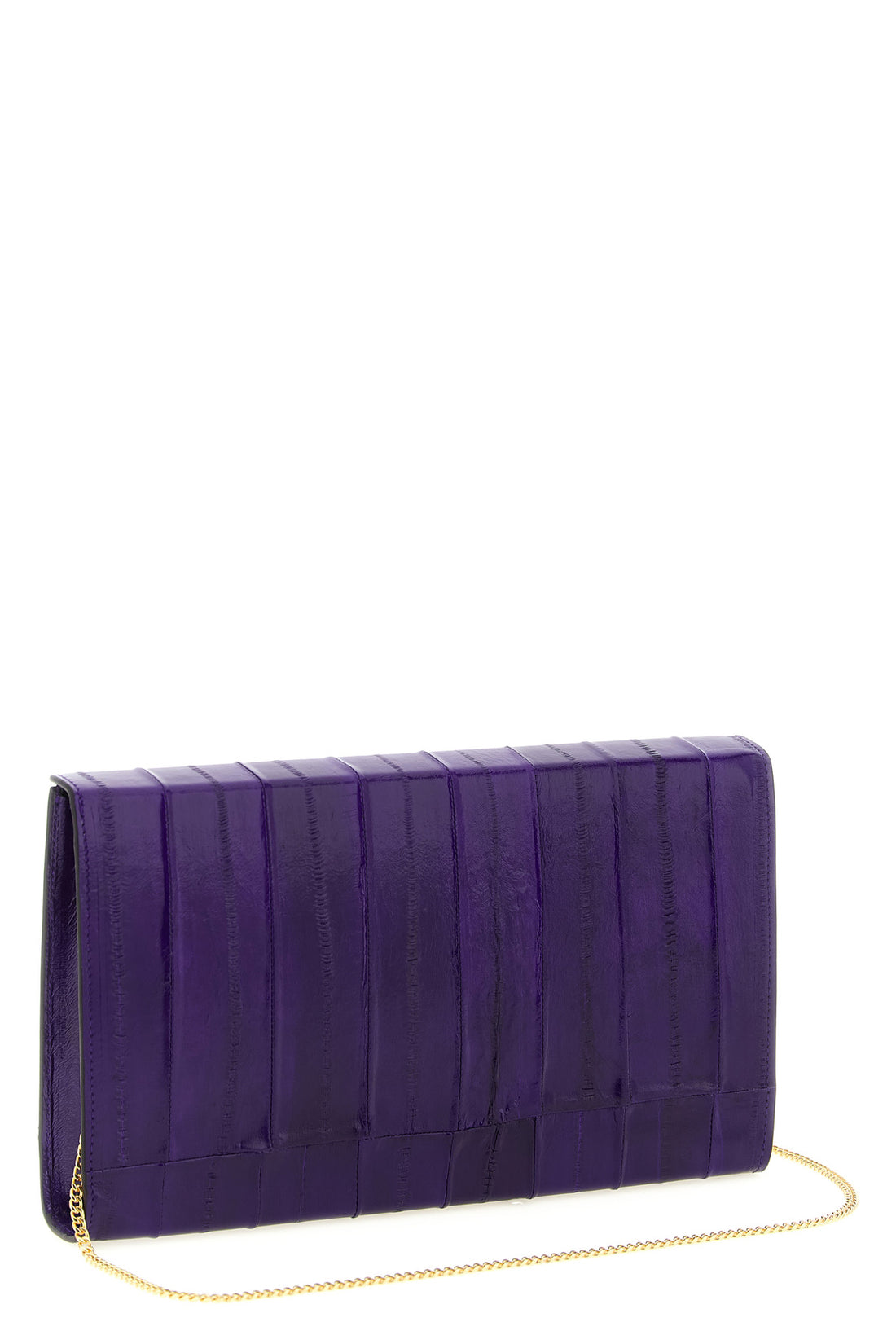 GIUSEPPE ZANOTTI OS the giuseppe zanotti tuxedo clutch defines a rigorous aesthetic through clear
