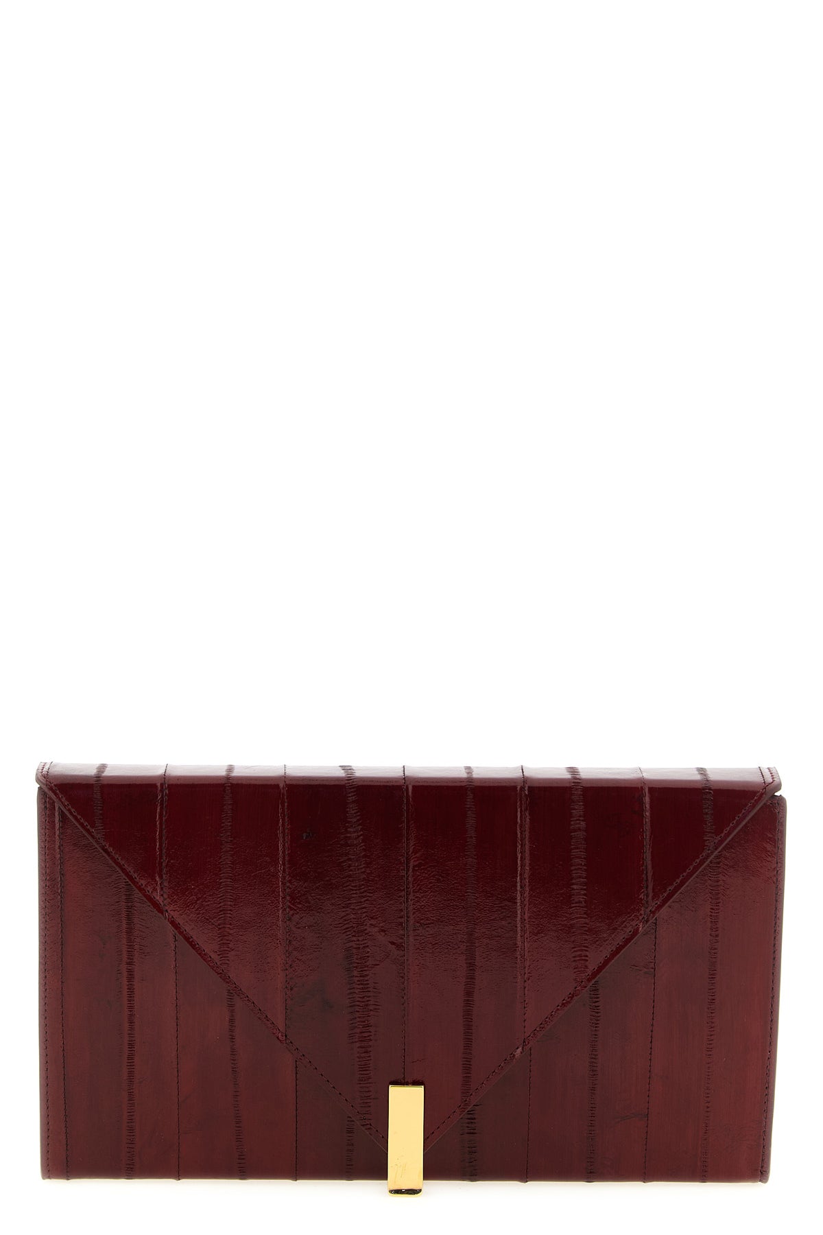 the giuseppe zanotti tuxedo clutch defines evening elegance through a structur
