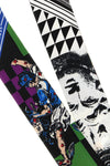 the versace bandeaux ribbon in pure silk twill stands out for its elongated silh