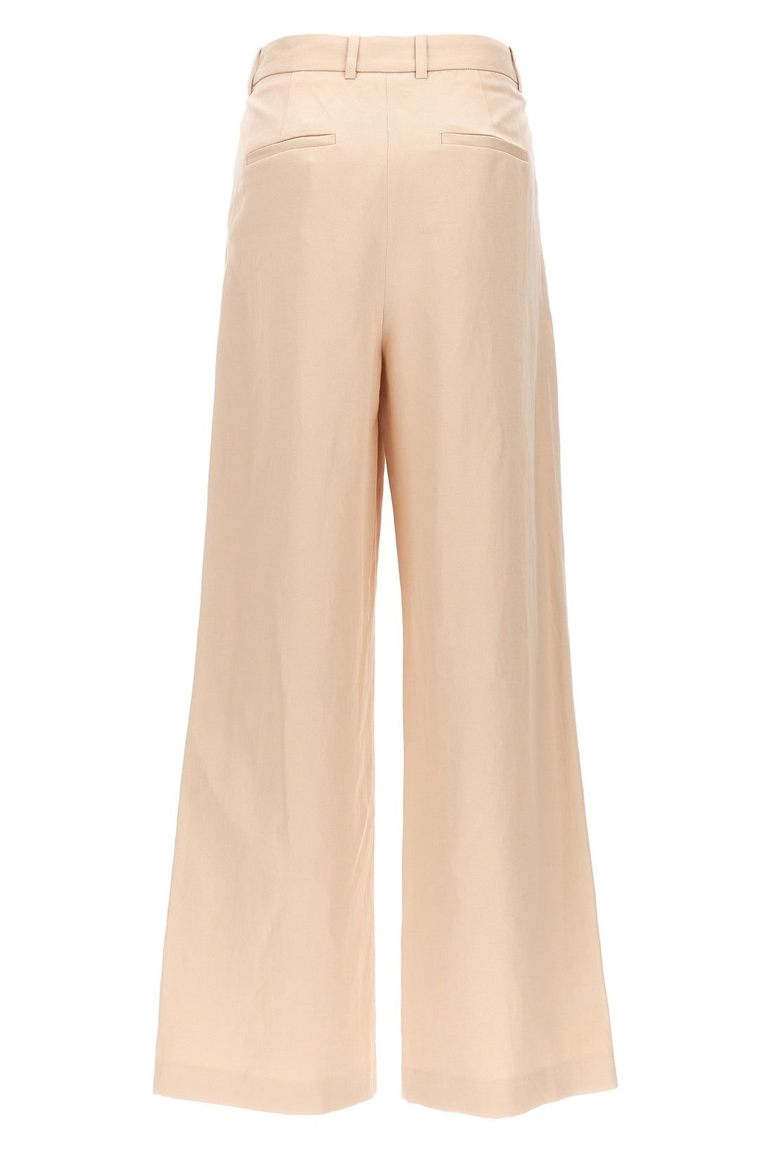 LOULOU DE SAISON XS idai cotton and linen blend pants