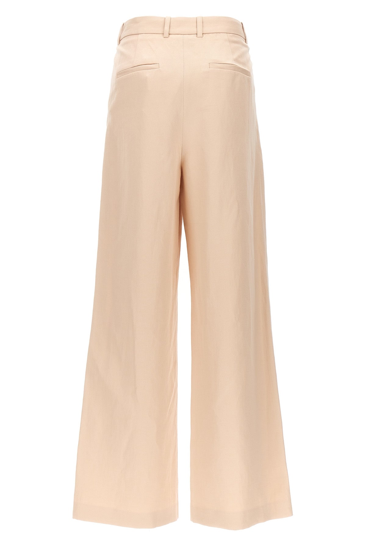 idai cotton and linen blend pants