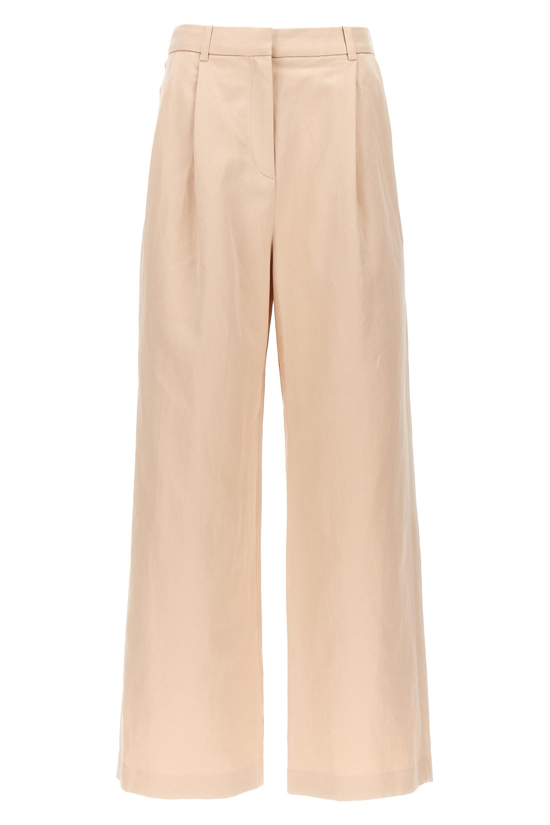 LOULOU DE SAISON XS idai cotton and linen blend pants