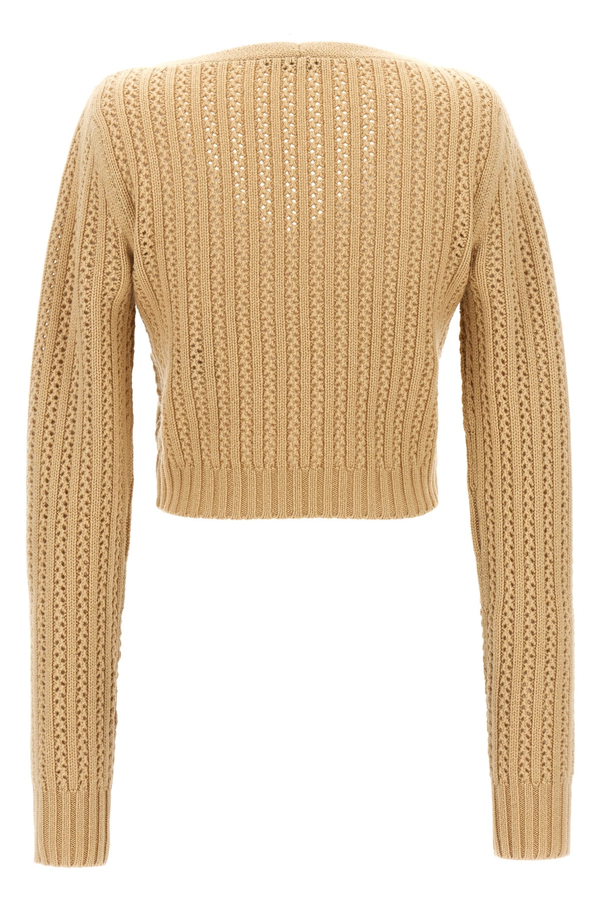 ifrem cropped wool and cashmere sweater
