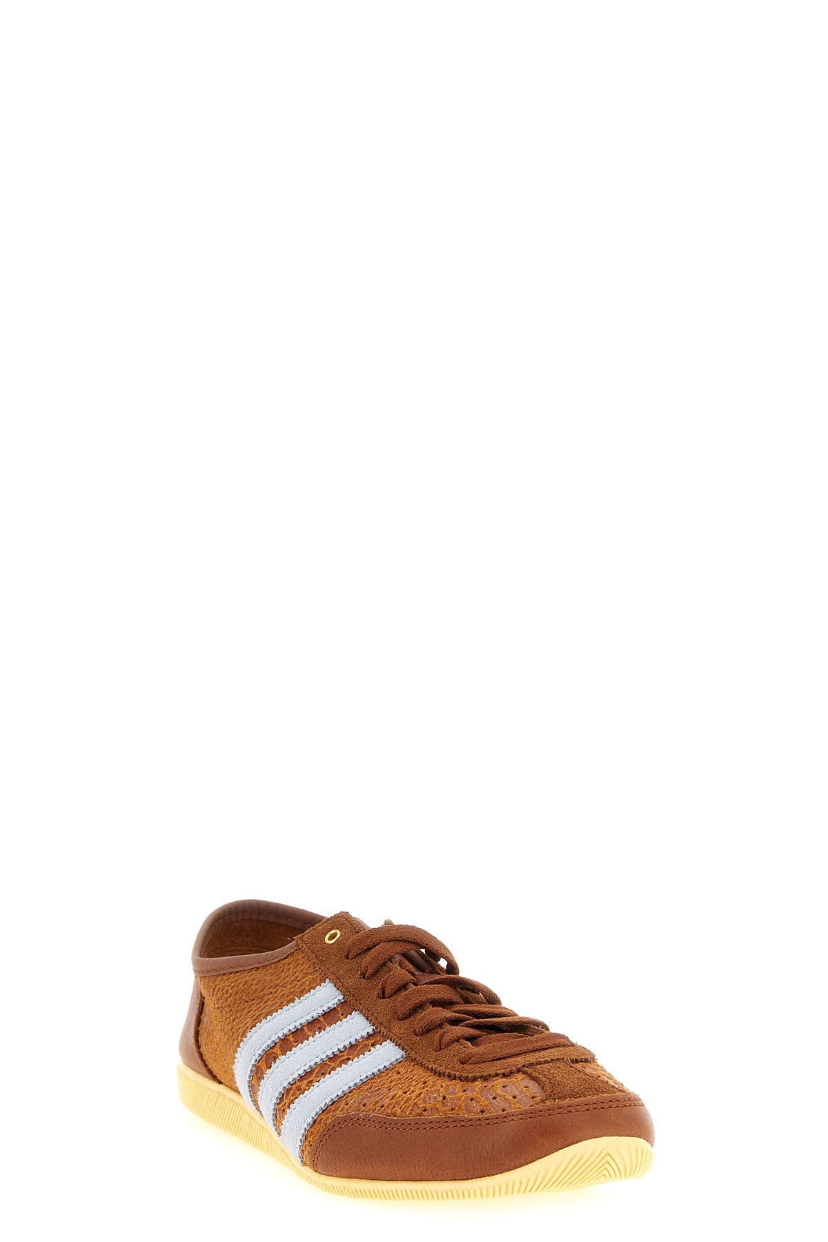 japan decon animal print suede sneakers