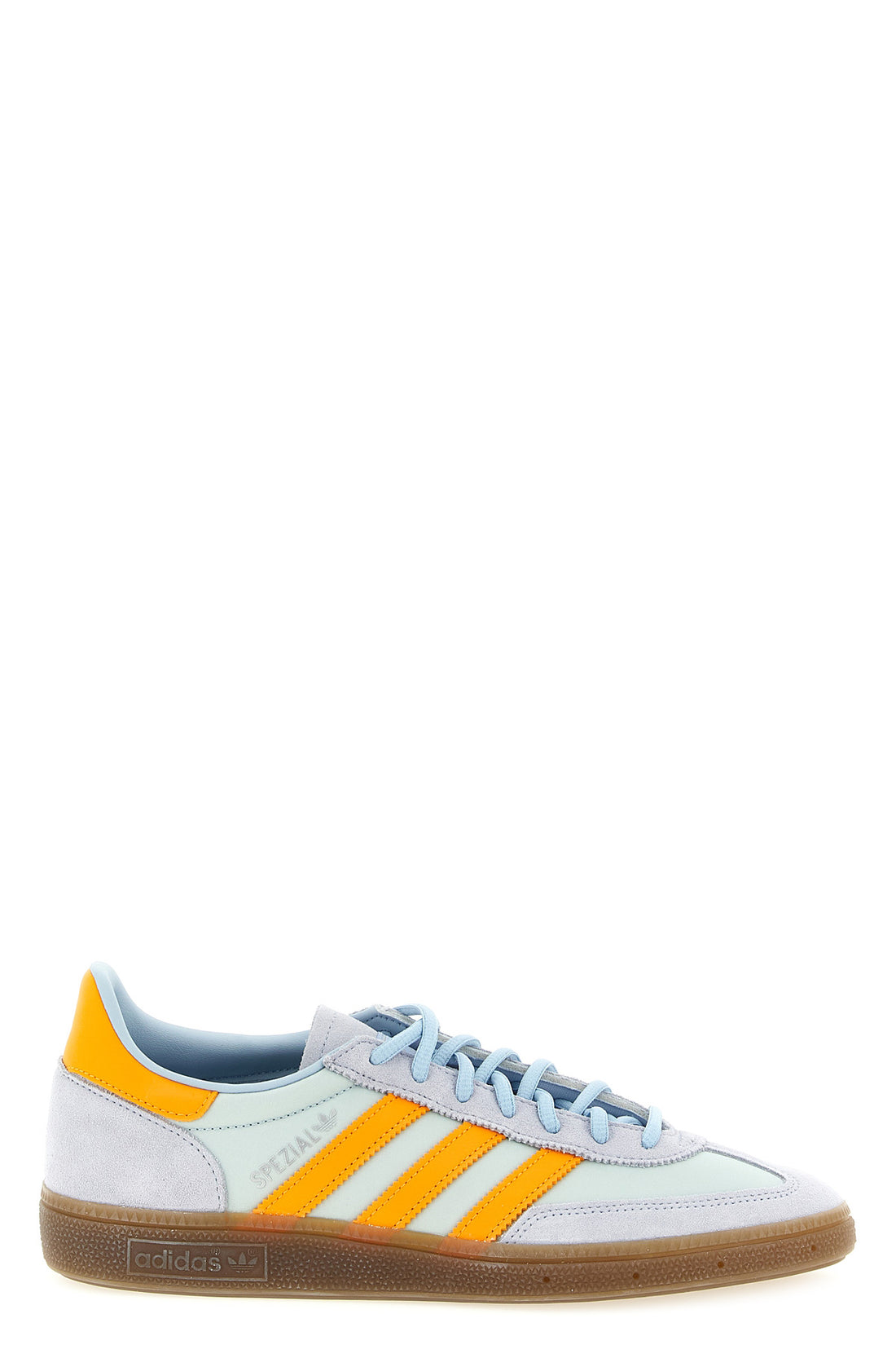 ADIDAS ORIGINALS 7.5 handball spezial suede and nylon sneakers