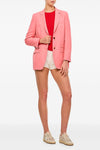 america blazer in unlined linen blend