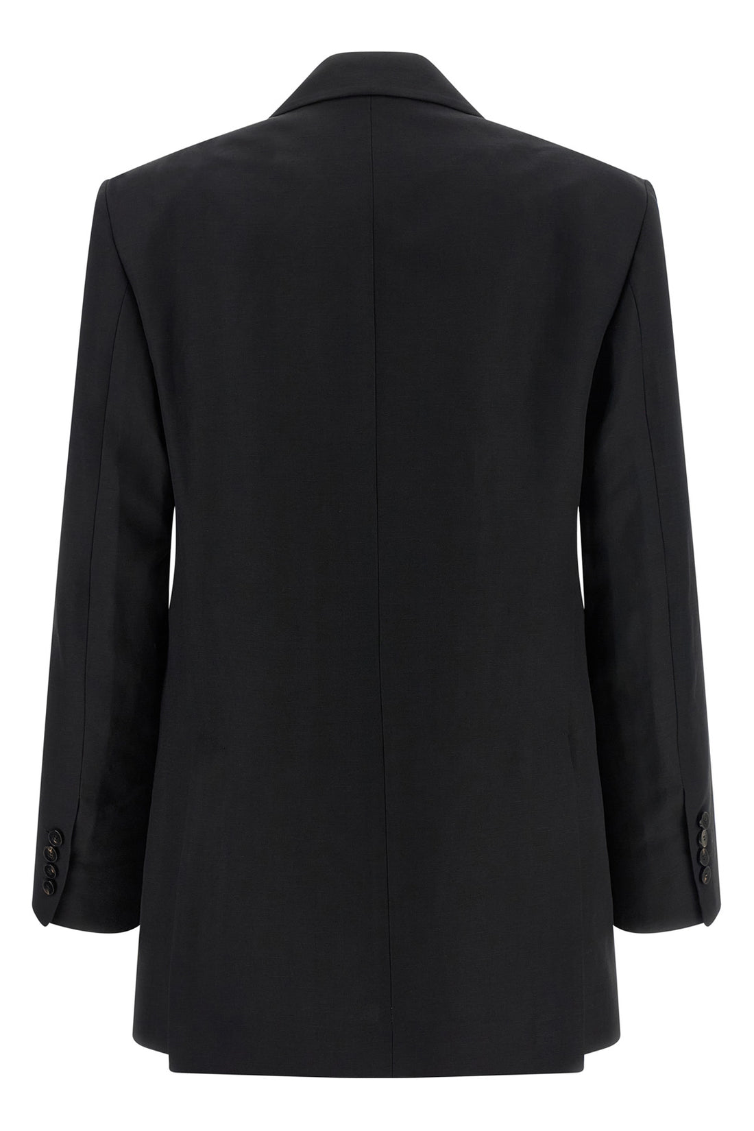 ALBERTO BIANI 38 double-breasted blazer in viscose and linen blend
