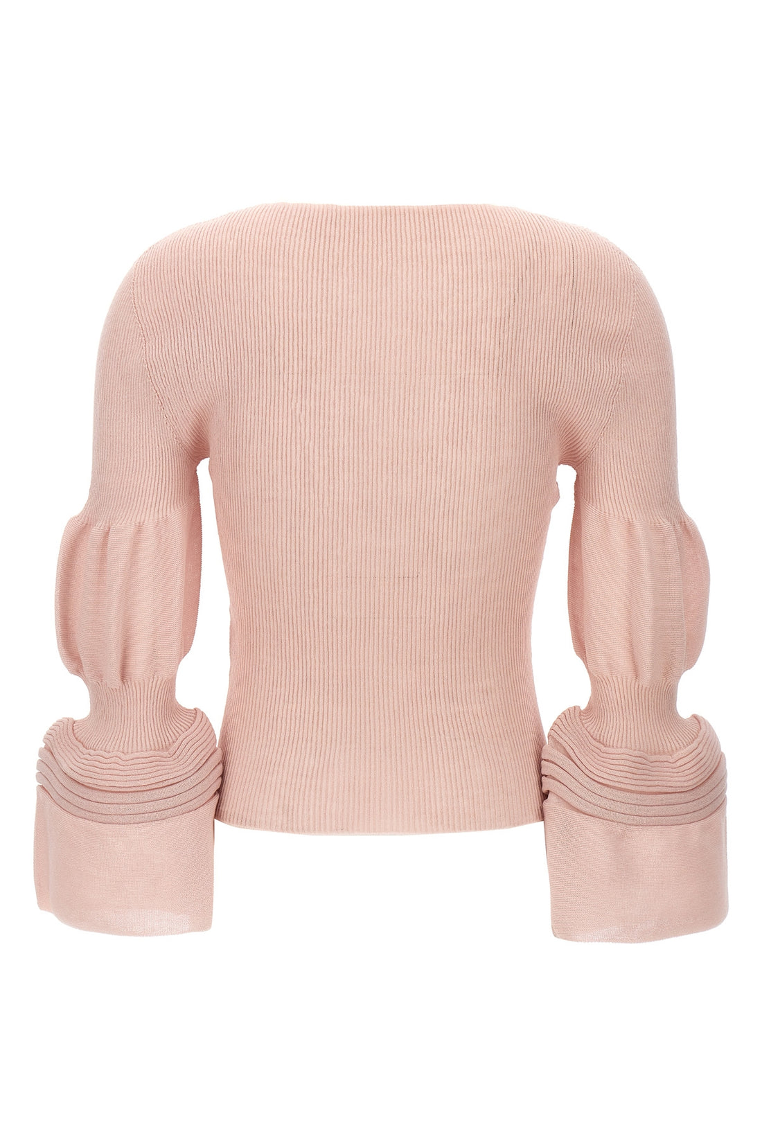 ISSEY MIYAKE 2 assemblage branch ramie blend knit top