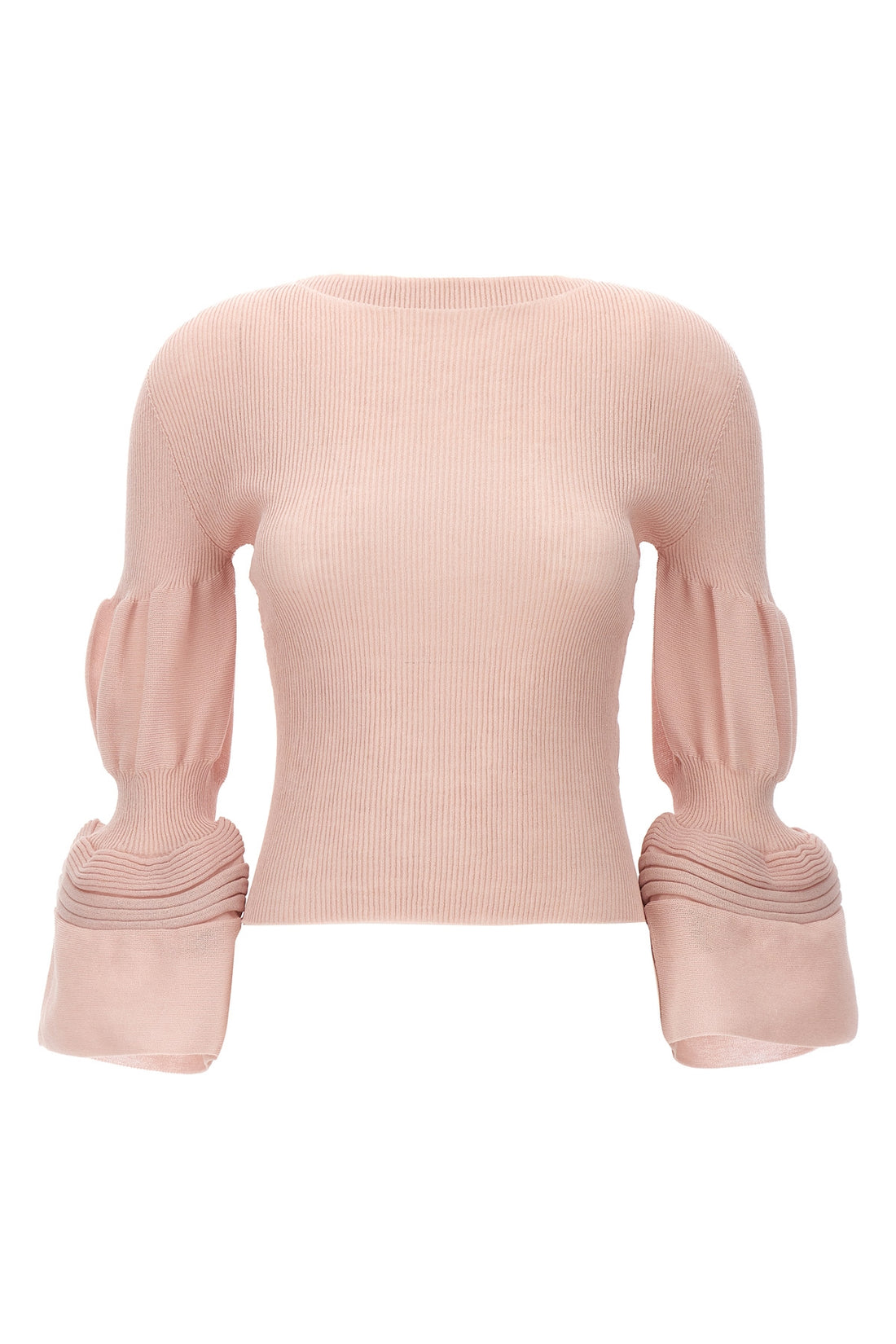 ISSEY MIYAKE 2 assemblage branch ramie blend knit top