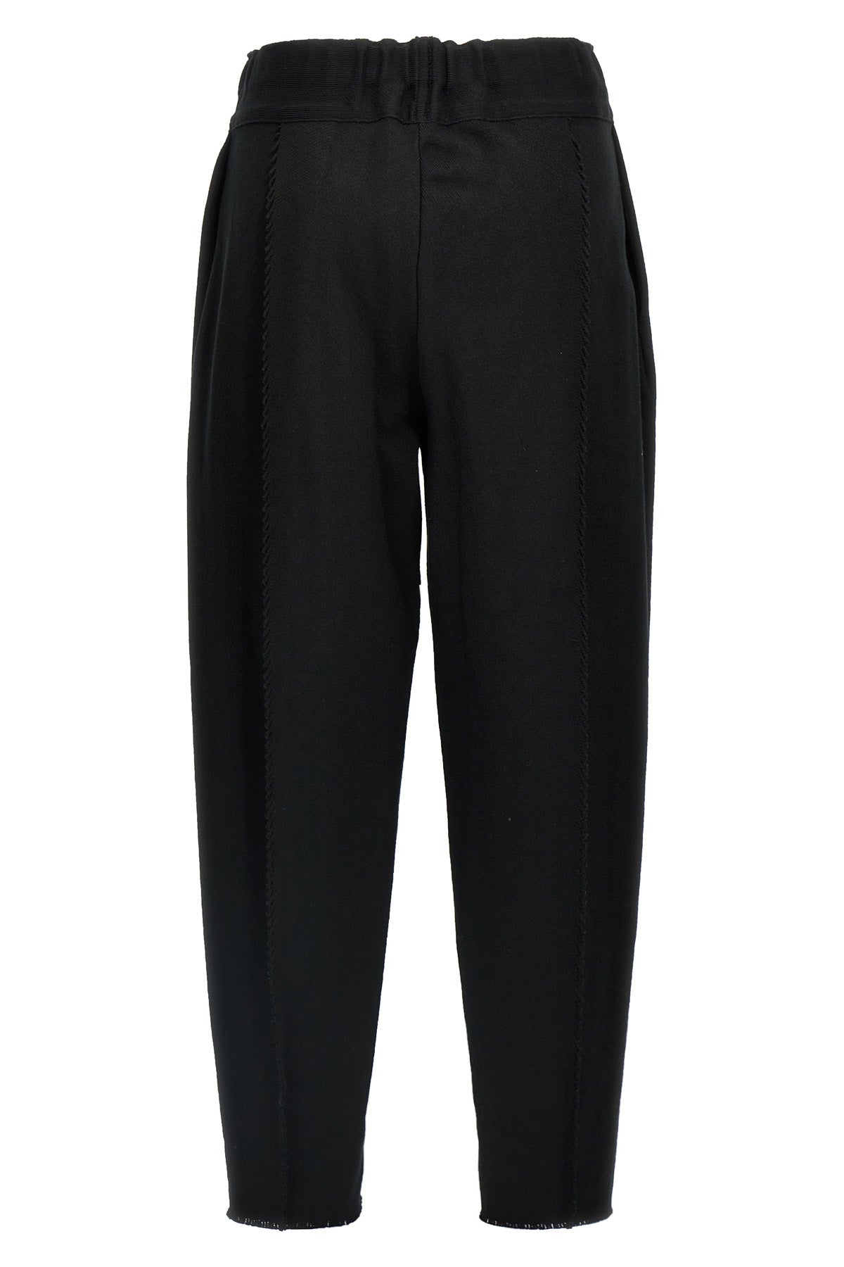 champagne stretch cotton blend pants
