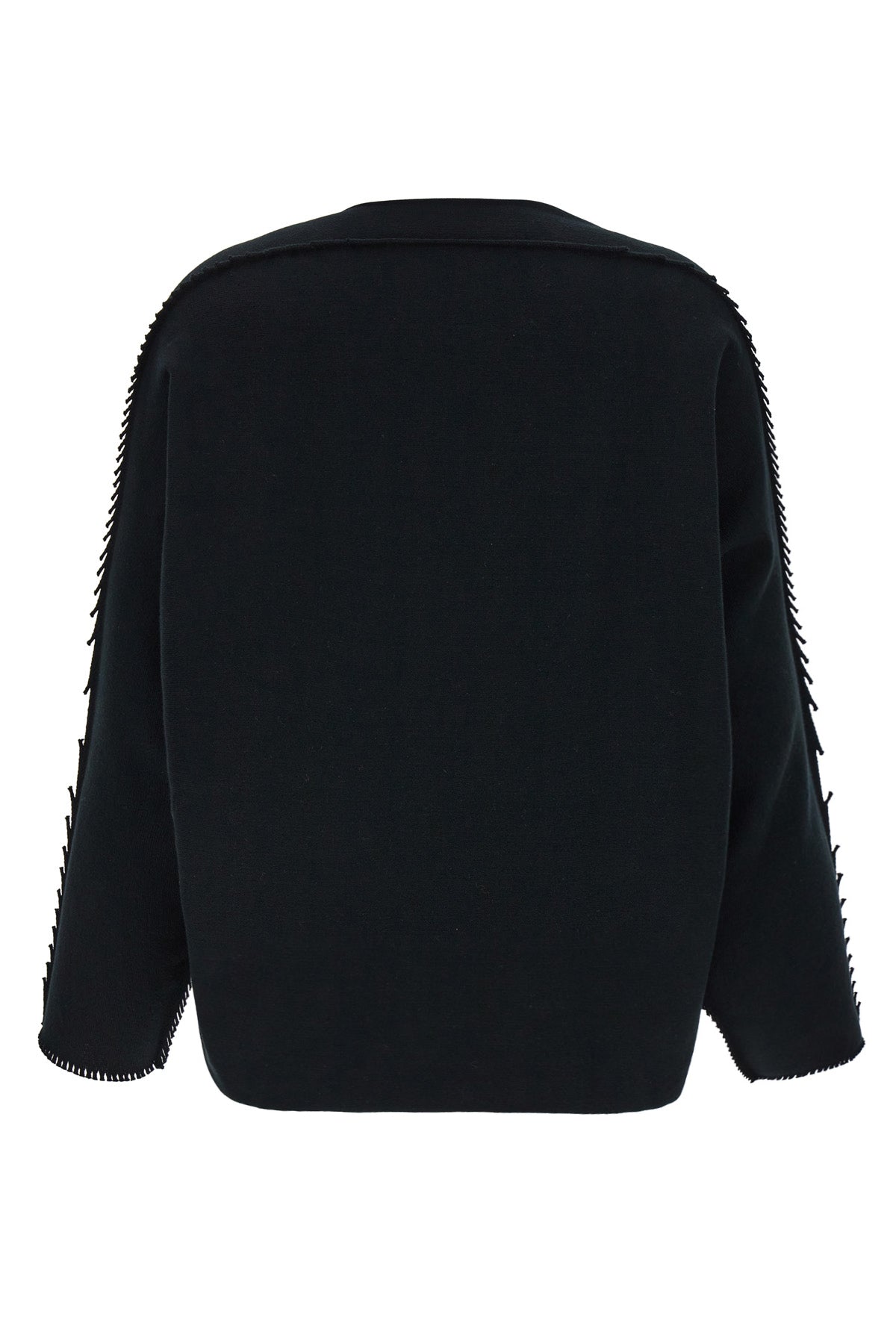 campagne crewneck sweater in stretch cotton blend