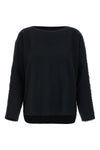 campagne crewneck sweater in stretch cotton blend
