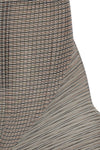 long generic stripes (machine pleats) skirt in semi-transparent pleated fabric