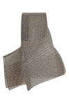 long generic stripes (machine pleats) skirt in semi-transparent pleated fabric