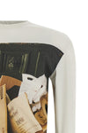 street view cotton blend blouse