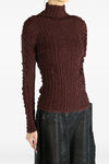 jellyfish pleats pleated fabric sweater
