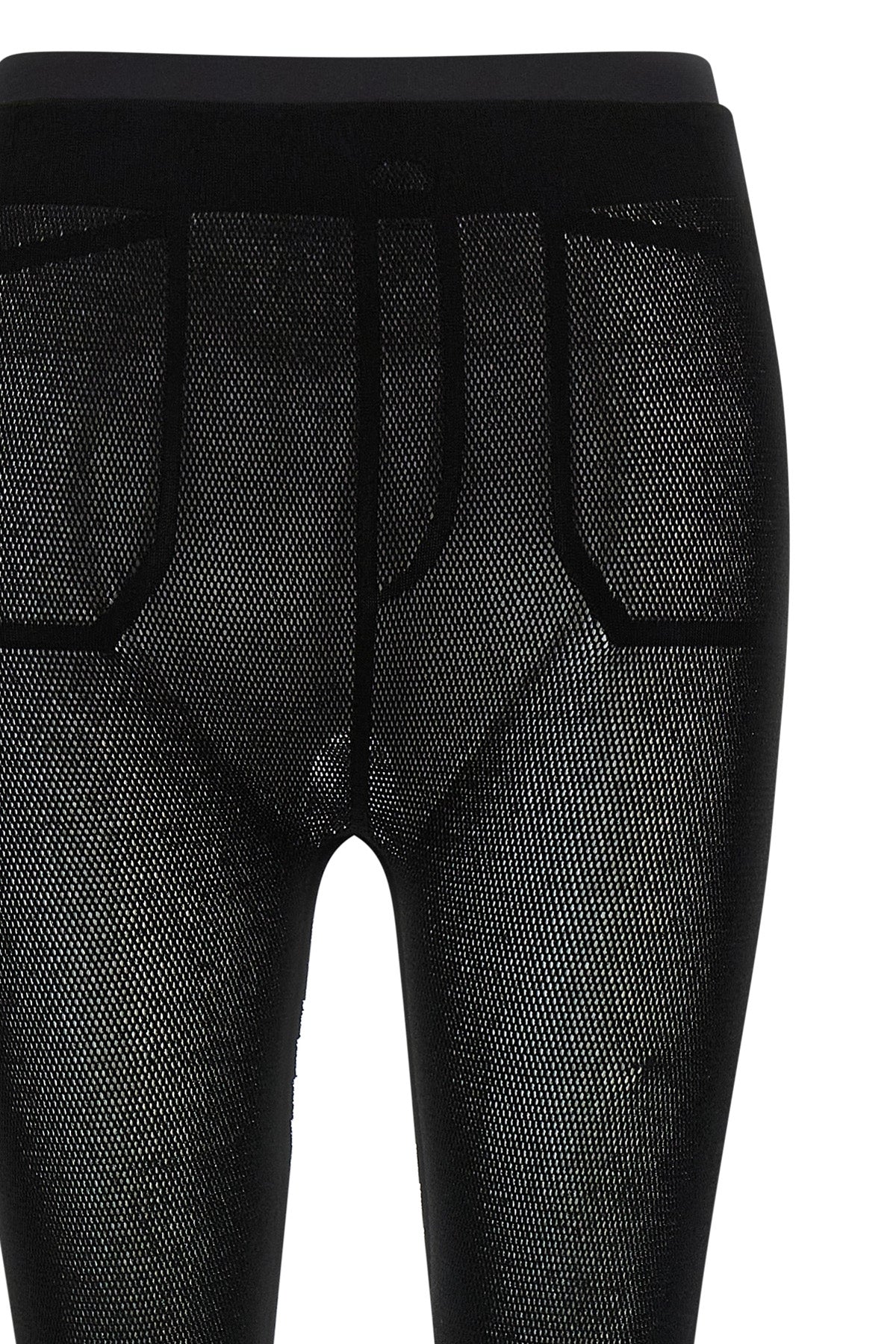 seen unseen ap leggings in a-poc mesh material