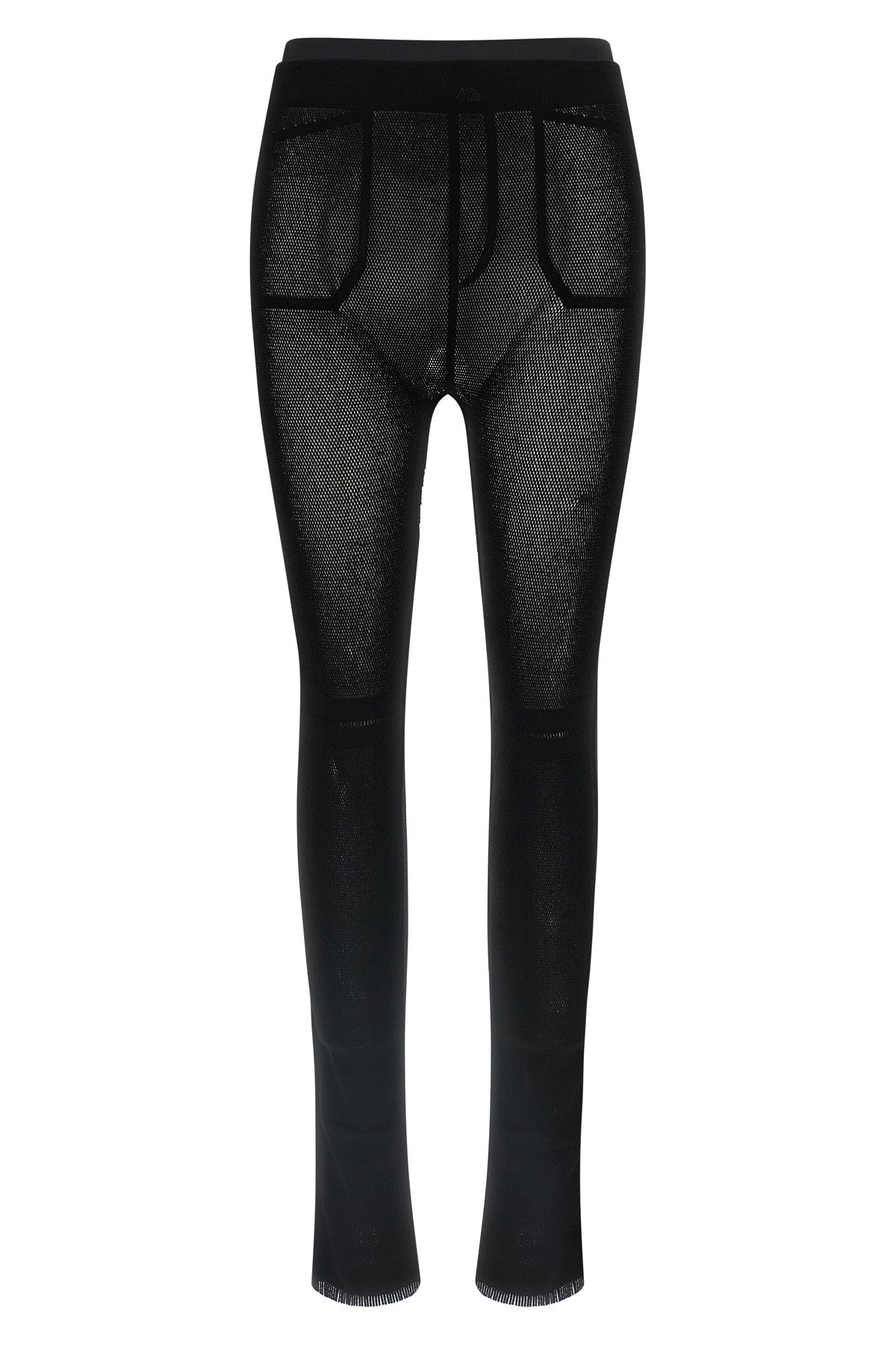 seen unseen ap leggings in a-poc mesh material