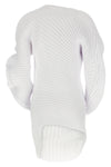 knit (as it is) ribbed fabric top