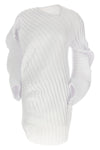 knit (as it is) ribbed fabric top