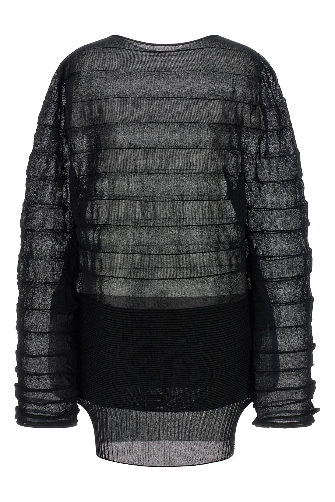 ISSEY MIYAKE 2 moving knit fabric top
