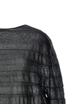moving knit fabric top